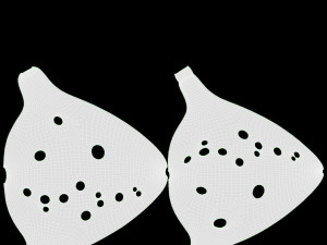 Ocarina Wind Music Instrument 3D Модель