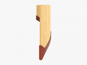 Pan Flute 25-Pipe 3D Model