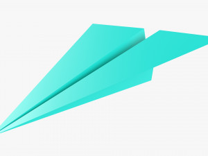 Paper Airplane 01 Modèle 3D