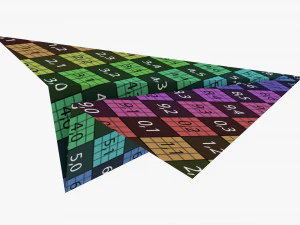 Aeroplano di carta 01 Modello 3D