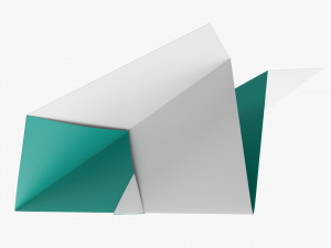 Paper Airplane 03 3D Model