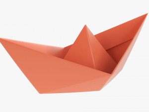 Paper Ship 3D मॉडल