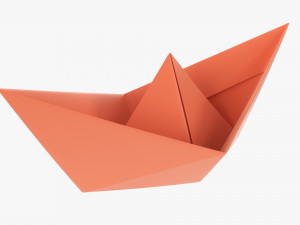 Paper Ship 3D मॉडल