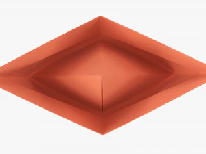 Papierowy statek Model 3D