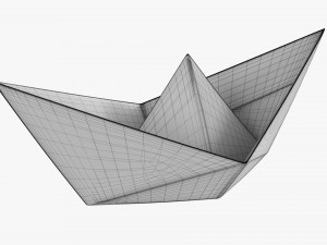 Paper Ship 3D मॉडल