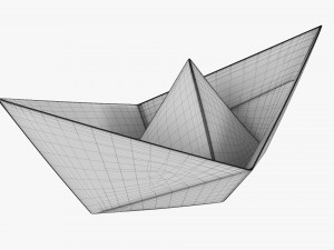 Paper Ship 3D मॉडल