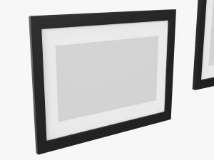 Photo Frame Set 01 3D Model