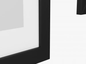 Photo Frame Set 01 3D Model
