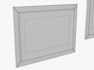 Photo Frame Set 01 3D Model