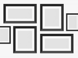Photo Frame Set 03 3Dモデル