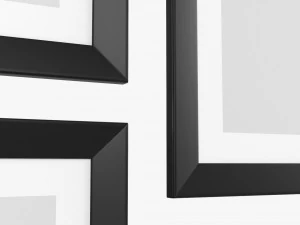 Photo Frame Set 03 3D Model