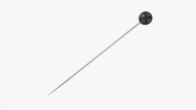 Pin Metal Modello 3D .c4d .max .obj .3ds .fbx .stl .blend 