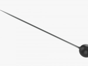 Pin Metal Modello 3D