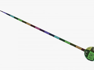 Pin Metal Modello 3D