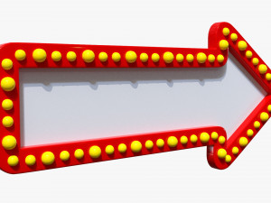 Retro Light Frame Set 3D Model