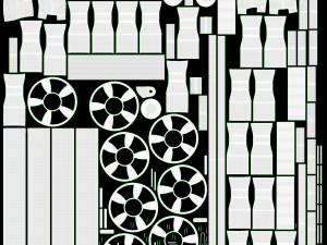 Shopping Cart With Big Wheels 01 Modèle 3D