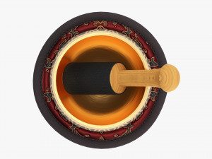 Tibetan Singing Bowl 3D Model