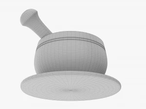Tigela de canto tibetana Modelo 3D