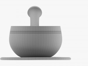 Tibetan Singing Bowl 3D Model