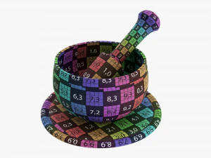 Tigela de canto tibetana Modelo 3D
