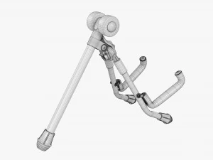 Violin Ukulele Stand 3D Model