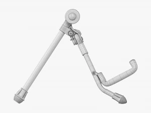Violin Ukulele Stand 3D Model