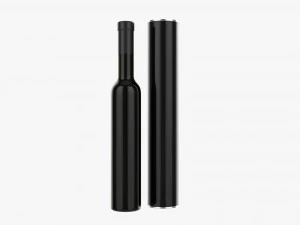 Wine Bottle Mockup 17 Tin Tube 3D Model