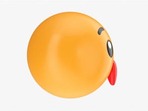 Emoji 002 Throwing A Kiss 3D मॉडल