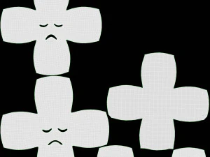 Emoji 010 Disappointed 3D Model