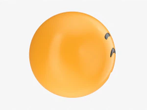 Emoji 012 Smiling With Eyes Closed 3D Model