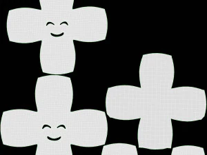 Emoji 012 Smiling With Eyes Closed 3D Model