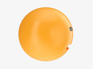 Emoji 016 Expressionless 3D Model