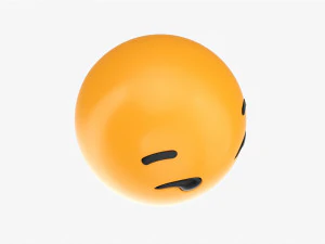 Emoji 017 Unamused 3D Model