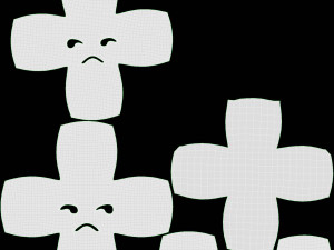 Emoji 017 Unamused 3D मॉडल