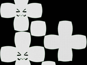 Emoji 023 Confounded 3D Model
