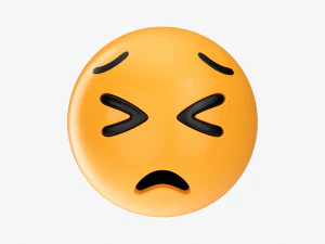 表情符号 024 保存 3D 模型