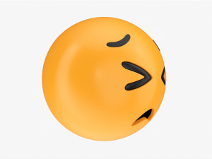 Emoji 024 Preserving Model 3D