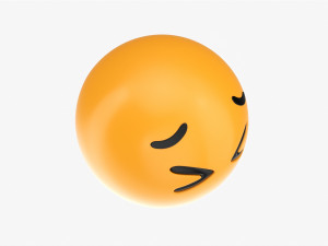 Emoji 024 Preserving Model 3D