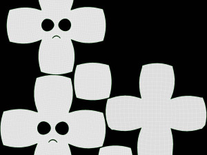Emoji 028 Disappointed With Big Eyes 3D Model