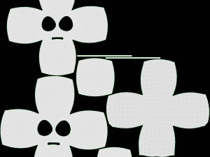 Emoji 035 Astonished With Protruding Eyes Modello 3D
