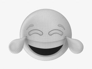 Emoji 036 Laughing With Tears Model 3D