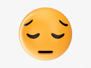 이모티콘 038 잠겨있는 3D 모델