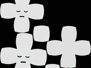 Emoji 038 Pensive 3D Model