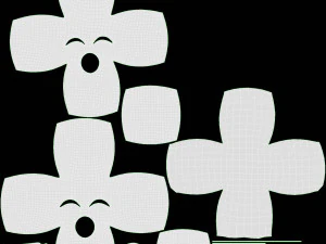 Emoji 042 Loudly Crying With Tears 3D Model