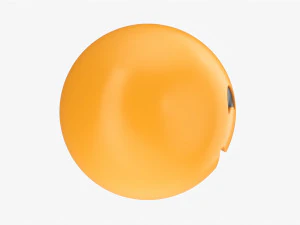 Emoji 043 Smiling With Smiling Eyes 3D Model