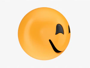 Emoji 049 Large Smiling With Smiling Eyes 3D Model