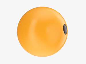 Emoji 056 Kissing 3D Model