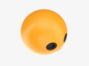 Emoji 056 Kissing 3D Model