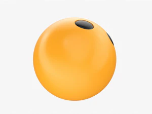 Emoji 062 Without Mouth 3D Model