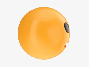 Emoji 064 Neutral 3D Model